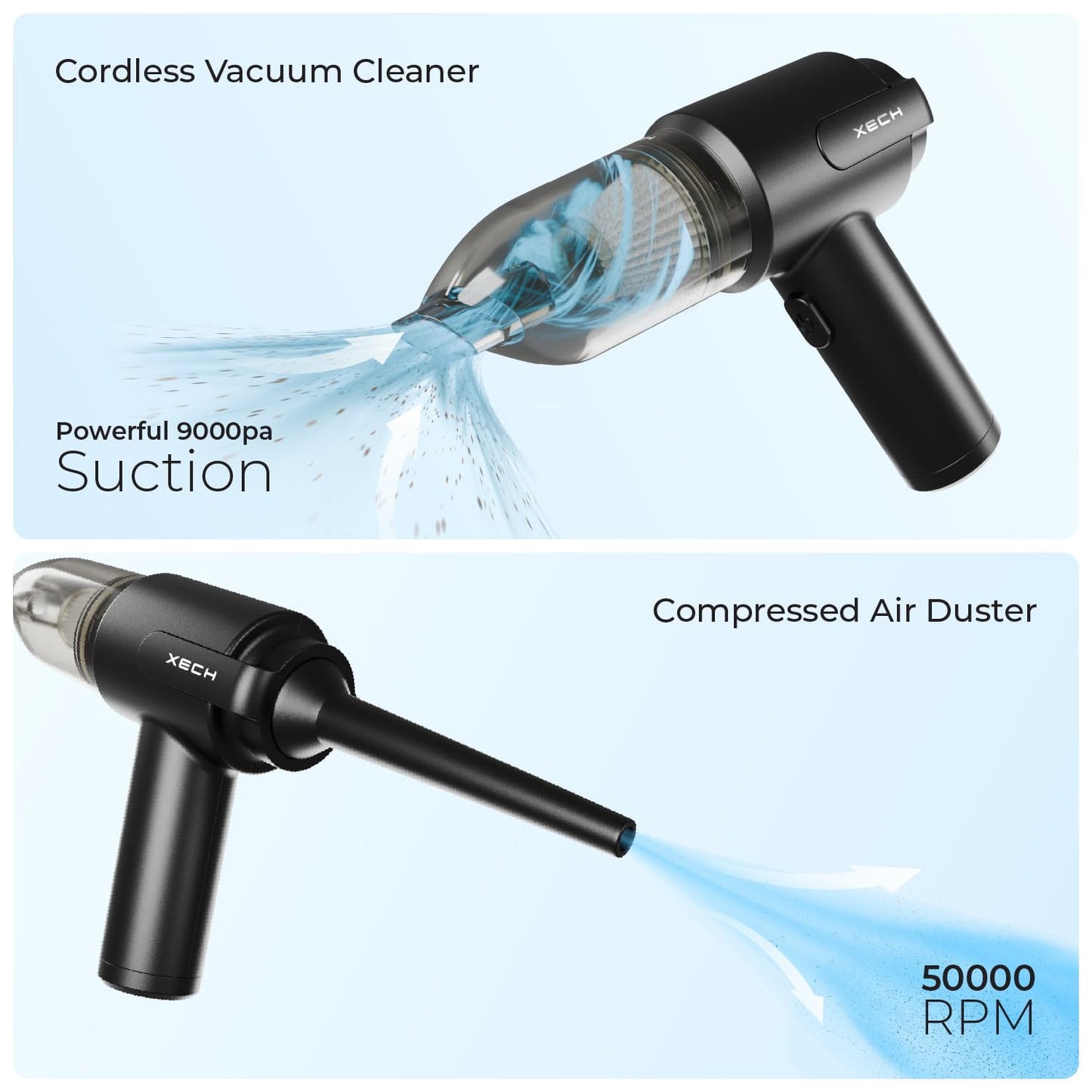 Multifunctional Air Duster Cleaner for Home, Office & Cars
