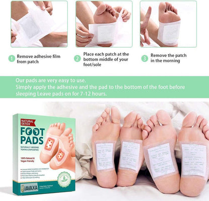 Premium Natural Detox Foot Patches For Weight Loss & Overall Wellness | Pack of  5 (Buy 1 Get 1 Free)