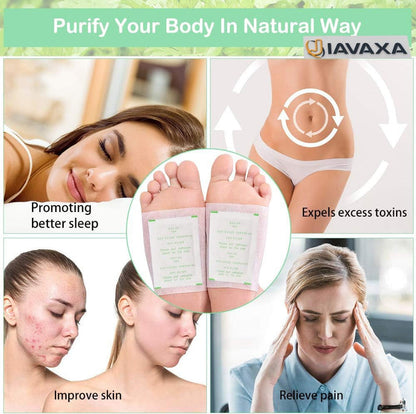 Premium Natural Detox Foot Patches For Weight Loss & Overall Wellness | Pack of  5 (Buy 1 Get 1 Free)